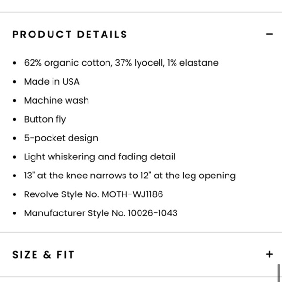 MOTHER THE SCRAPPER ANKLE IN CAMERA OBSCURA HI RISE BUTTON FLY STRETCH DENIM - Picture 4 of 12